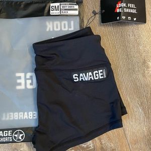 Savage Barbell shorts NEW